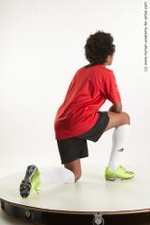 Sportswear Man Black Kneeling poses - ALL Athletic Medium Kneeling poses - on one knee Black Standard Photoshoot  Academic